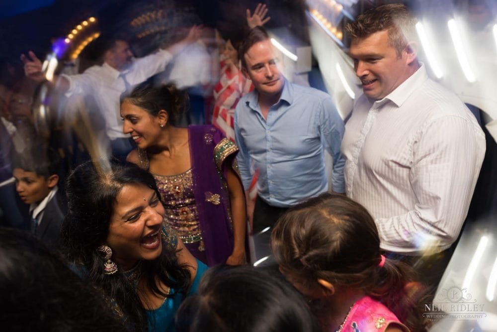 Merrydale Manor Wedding Photographer - Dance floor shot with motion blur