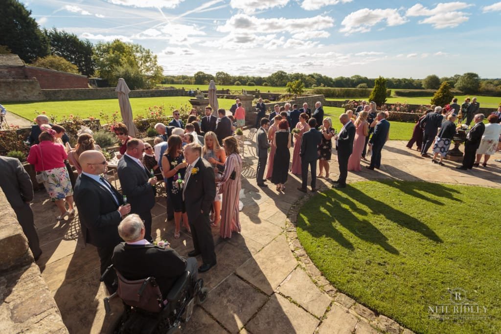 Wedding Party in Besston Manor Gardens