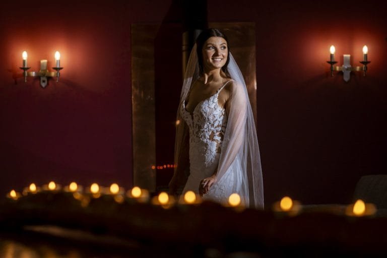 The Out Barn Bridal Portrait