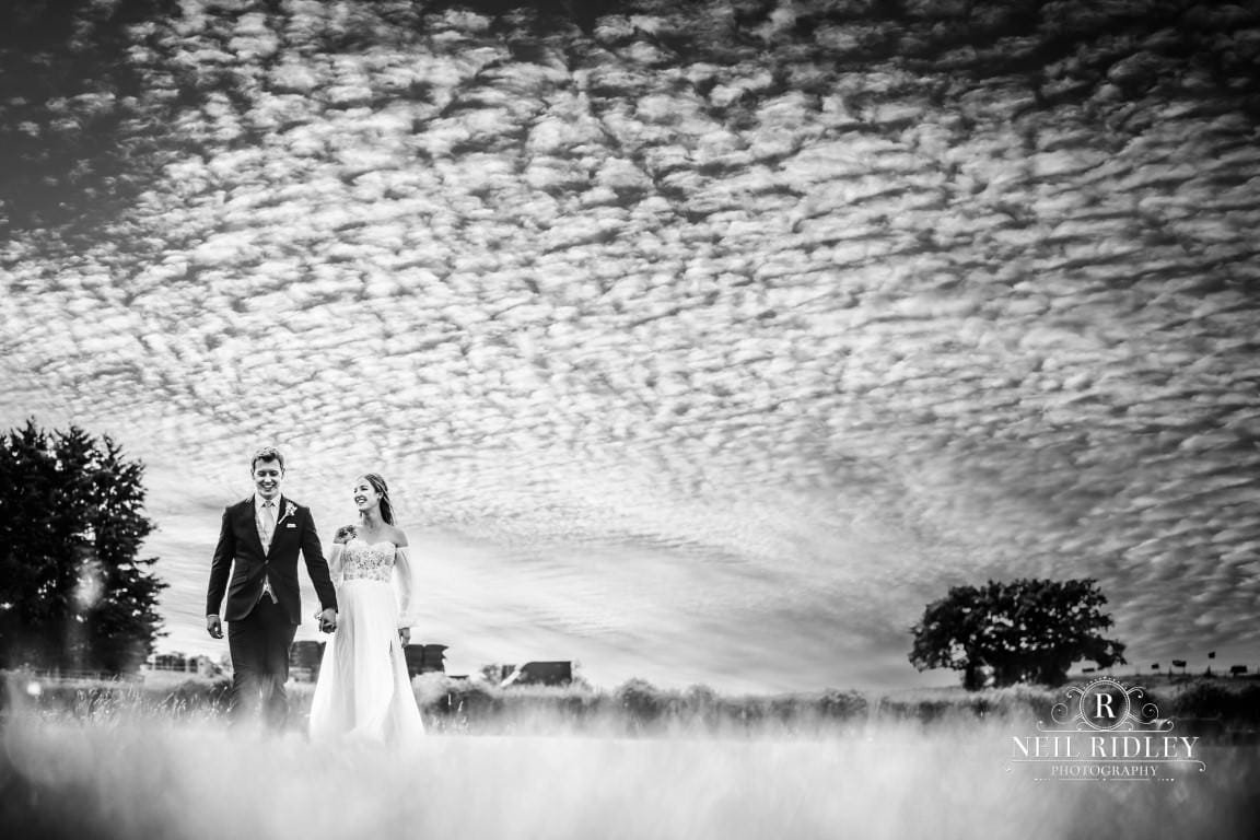Alcott Farm Tipi Wedding Photographer Bride and Groom dramatic portrait