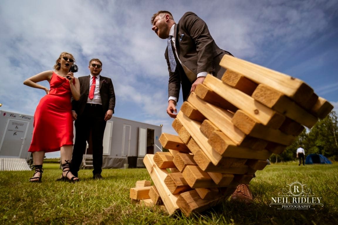 Alcott Farm Tipi Wedding Photographer Garden Games