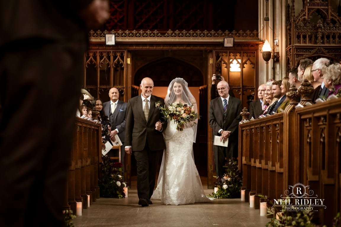 Ashridge House Wedding Photographer aisle
