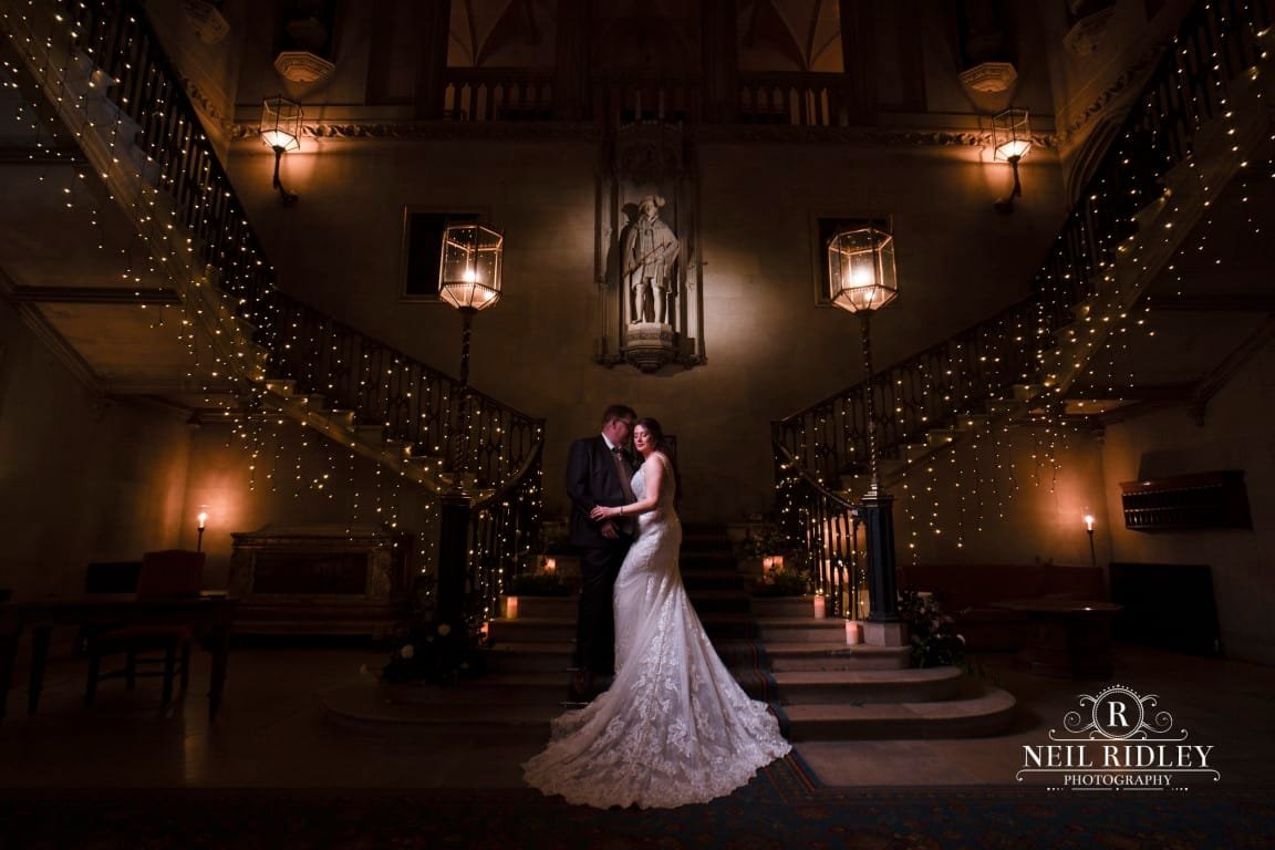Ashridge House Wedding Photographer dramatic portrait