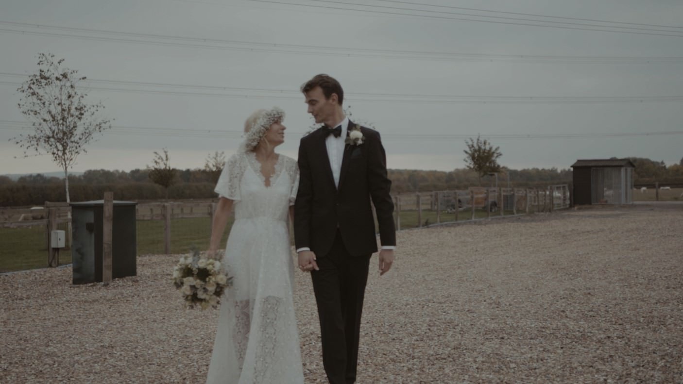 Bunkers Barn Wedding Video Bride and Groom