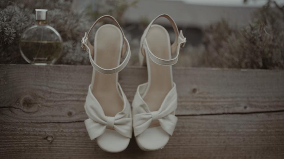 Bunkers Barn Wedding Video Shoes