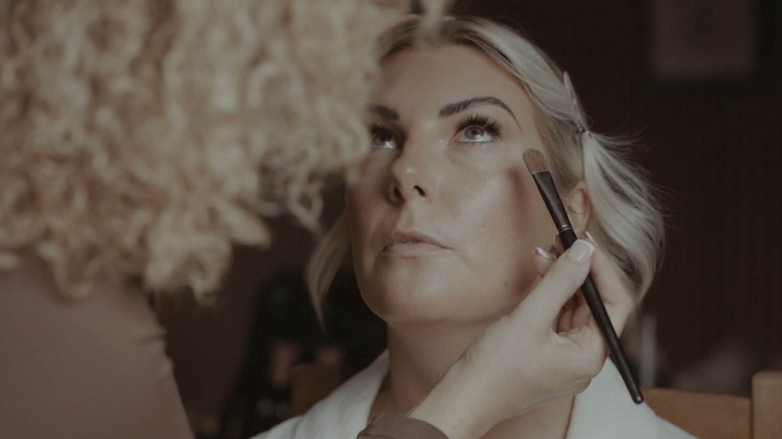 Bunkers Barn Wedding Video Makeup