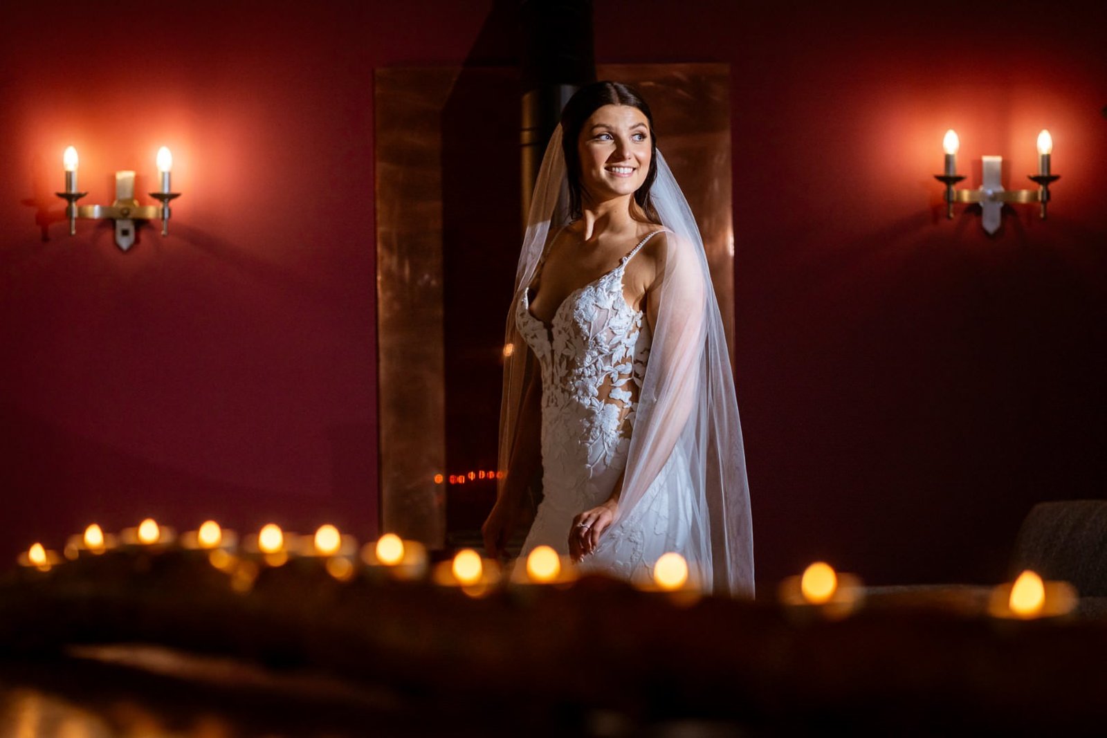 The Out Barn Wedding Photographer Bridal Portrait