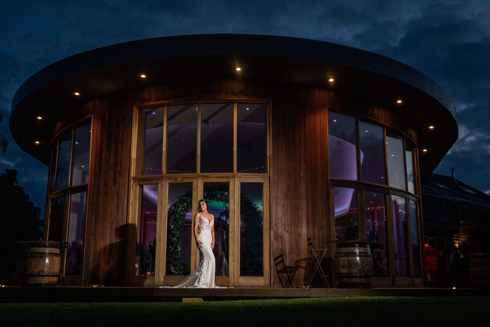 The Out Barn Wedding Photographer Bridal Portrait Outside The Out Barn Wedding Photographer Bridal Portrait Outside
